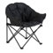 Vango Embrace Camping Chair - Padded Wrap-Around Design, Durable Steel Frame, Lightweight Portable Outdoor with Carry Bag, High Weight Capacity (120kg) for Camping, Festivals (Grey)