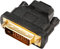 DTECH Adaptateur DVI mâle vers HDMI femelle 19 broches convertisseur de port DVI-D bidirectionnel