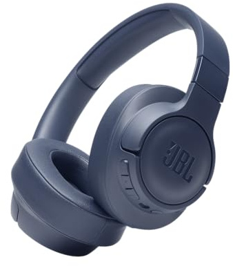 JBL Tune 760NC Casque supra-auriculaire sans fil léger et pliable avec suppression active du bruit Bleu Taille M