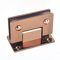 Strapazierfähige 90-Grad-Glastür, Schrank, Vitrinenschrank, Glasduschtüren, Scharnier, Ersatzteile, Wand-zu-Glas (Rose Gold Chrom)