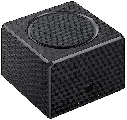 panjin 1 Pièce Réseau sans Maillé Routeur WiFi Amplificateur de Signal WiFi Prise en Charge Complète du Port Réseau Gigabit Répéteur Maillé 2,4/5 GHz Noir