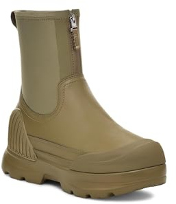 UGG Neumel X Zip Fashion Boot für Damen, Burnt Olive Shaded Clover, 39 EU