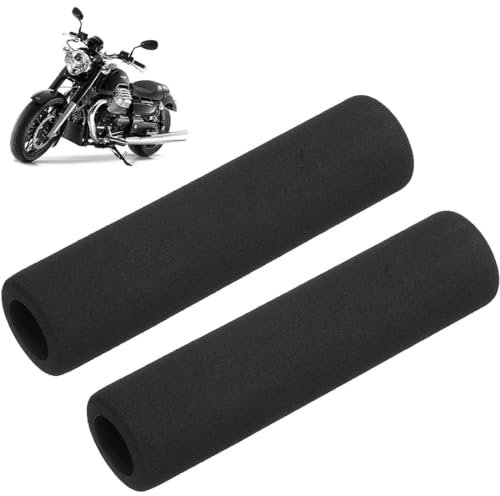 EAVUYIS 2 Piezas Cubre Puños Moto, Empuñaduras De Espuma Para Manillar De Motocicleta, Antideslizante, Antivibración, Práctica Funda De Agarre, Diámetro Interior De 2,67 a 3,08 cm