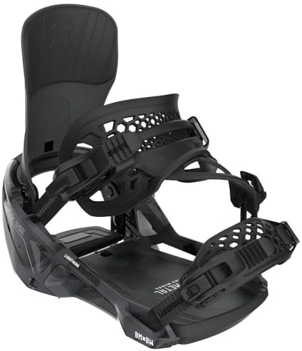 Bent Metal Lightning Supermatic Snowboard Bindings Black L