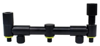 ERYUE Picchetto in Alluminio per Estendere L'allarme di della Pesca alla Carpa, Altezza Regolabile, Facile Inserimento nel Terreno, per Pescatori (15,5-23 cm Regolabile)
