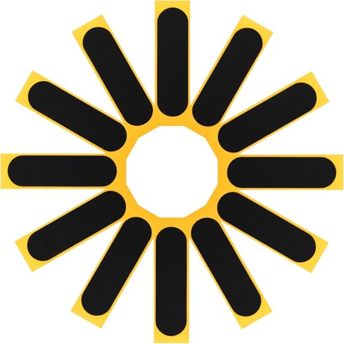 UPKOCH Nastro Adesivo Antiscivolo in Schiuma per Skateboard da Dito 20 Pezzi, Adesivo Pretagliato 28x100mm Angoli Arrotondati, Controllo Migliorato e Presa Confortevole per Sport