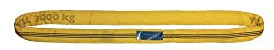 Élingue ronde DIN EN 1492-2 volume 8 m jaune capacité de charge simple 3000 kg 1 pièces