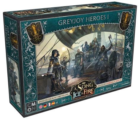 CMON, A Song of Ice & Fire – Helden von Haus Graufreud I, Erweiterung, Tabletop, 2 Spieler, Ab 14+ Jahren, 45+ Minuten, Deutsch, Mehrsprachig