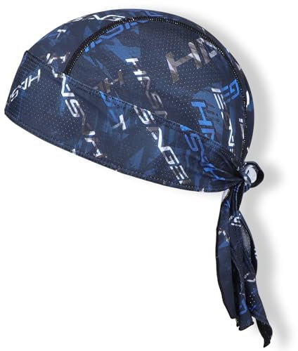 HASAGEI Sports Bandana Cap Durag Bandana Kopftuch Fahrrad Kopfbedeckung Atmungsaktiv nimmt Schweiß auf Hat