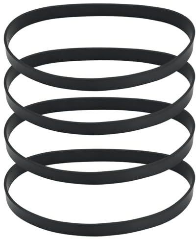 Ollanoos 4Pcs 91LA1702 350mm Rubber Drive Belt Closed Loop Timing Belt Replacement for Hoover Breeze Evo Vacuum Cleaner