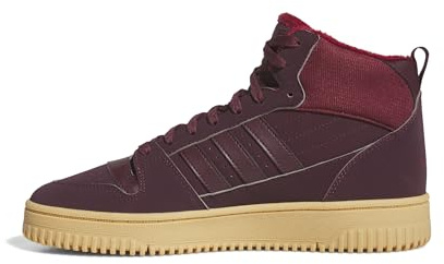 Adidas Unisex-Adult Break Start Mid Top Winterized, Maroon/Collegiate Burgundy/Gum, 10