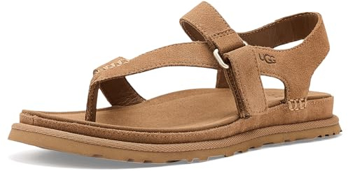 UGG Sandalias Planas W Goldengaze Toe Post Mujer Cuero