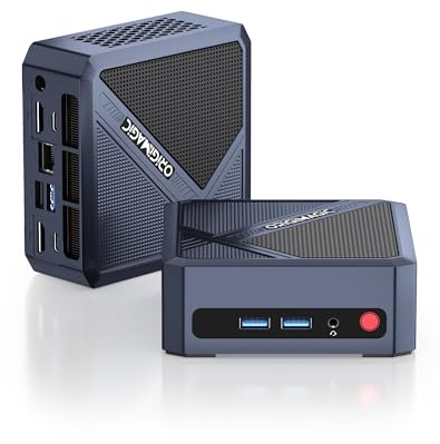 origimagic N3 Mini PC,con Core i7 12700H Processor (14C/20T, hasta 4,7 GHz) Mini PC Gaming,32GB DDR4,512GB NVMe,4K Qud Display/2.5G LAN/WiFi 6/BT5.2 para Oficina, Negocios y hogar