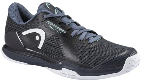 HEAD Sprint Pro 4.0 Men's Tennis Shoes, Blueberry/Teal, 9