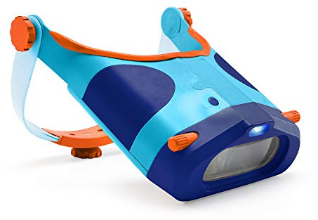 Learning Resources GeoSafari Occhiali ingrandimento bambini 2x/8x con luce