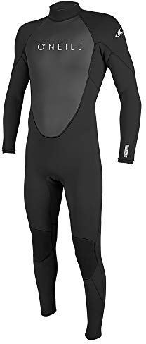 O'Neill Herren Reactor II 5/3mm Back Zip Wetsuit - Schwarz - XXXXL - Surfen, Wakeboarden, Kitesurfen