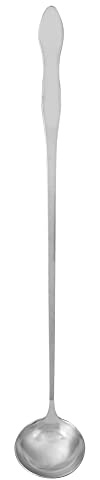 Yosoo Health Gear Long Mixing Spoon, Multifunction Cocktail Spoon Stainless Steel Long Handle Bar Mixing Spoon Stirring Spoon for Coffee Tea Wax Candle(Long Handle Mixing Spoon)
