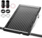 LZQ Poolheizung Solar Sonnenkollektor Solarheizung Schwarz 15L Wasserinhalt Pool Heizungen Solaranlage für Schwimmbad Garten Dusche Warmwasser