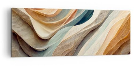 Quadro su Tela Struttura Modello Luminoso Stampe da Parete 140x50cm Quadri Moderni Soggiorno Camera da Letto Cucina 1 pezzo Grandi XXL Decorazione Murale Wall Art Canvas Grafica Immagini AB140x50-5696