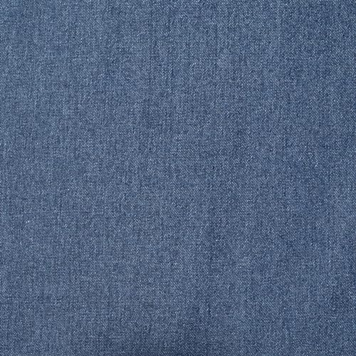 vorgewaschener Jeansstoff jeansblau (9,7 oz), Breite: ca. 1,61 m, Meterware per 0,5 m