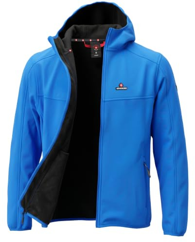 Höhenhorn Alpberg Chaqueta ligera Softshell para hombre, para exteriores, chaqueta de entretiempo