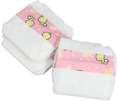 Sosoport 3 Stück Puppen-anziehwindel Babys Puppen Babypuppe Hausrequisiten Puppe Kostüm Puppendekor Stellen Sie Sich Vor, Sie Puppenwindeln Plastik