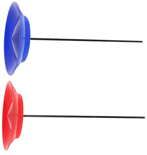 CVUTOVO 2juegos Malabarismo con Palos y Platos Giratorios para Aprender Rutinas De y Mejorar Habilidades