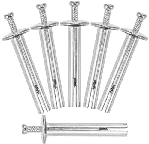 HAMPPLIES 10pcs Heavy Duty Drive Nail In Anchors Masonry Nails Concrete Expansion Fastening for Brick Walls DIY and Professional Use