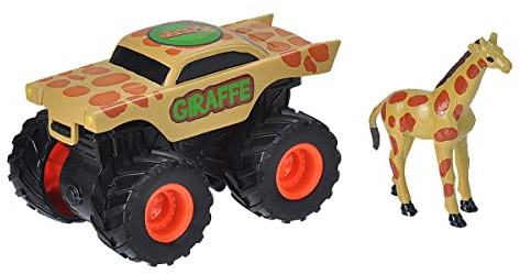 Wild Republic Adventure Mini Truck Giraffe Action Toy Set - 4