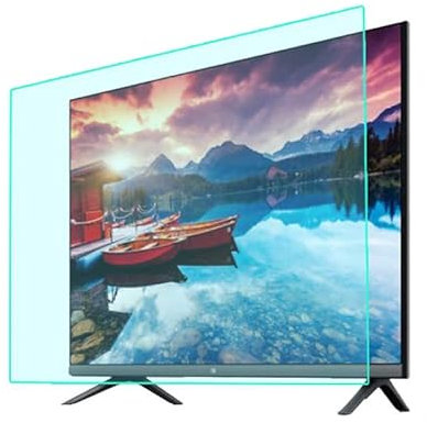 75-85 tums TV Skärmskydd Frosted Matt Anti Glare Dammtät Filterfilm Lindrar Ögonbelastning och sömn bättre för Sharp, Sony, Samsung, Hisense och Curved Screen,75inch 1645x930mm