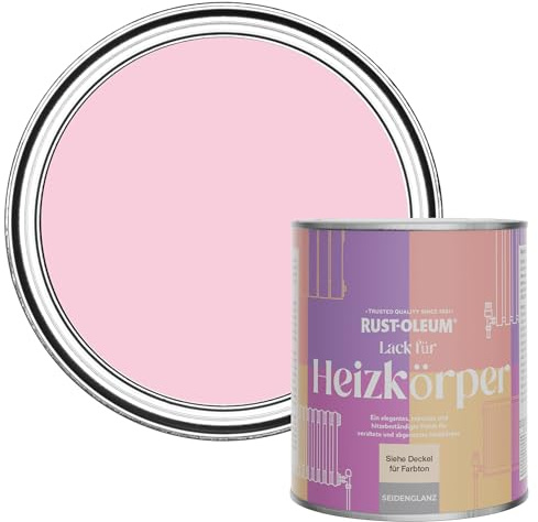 Rust-Oleum Pink Heat Resistant Radiator Paint in Satin Finish - My Husband Said No 750ml