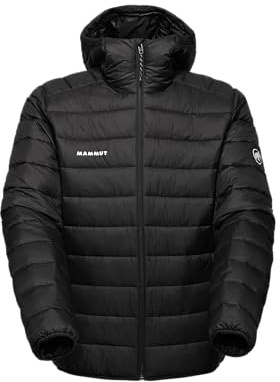 Mammut Crag IN Hooded Jacket Men | Outdoor Winterjacke für Herren, Mit Kapuze, Warm | Schwarz, XL