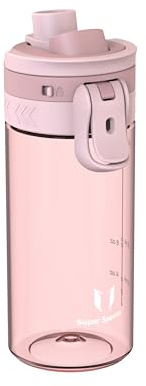 Super Sparrow Borraccia Bambini - 500ml - Bottiglia Senza BPA, a Prova di Perdite - Borracce TouchGulp Flusso Rapido Con Un Clic per Scuola, Sportiva, Palestra