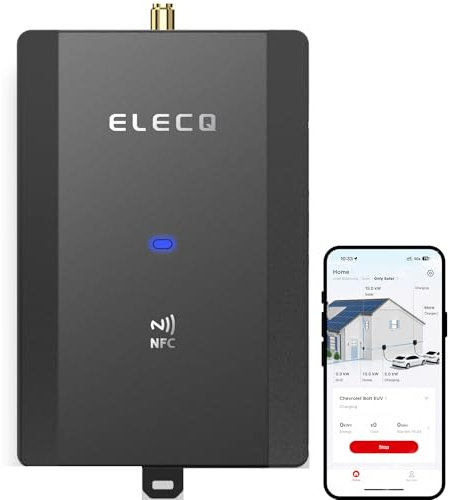 ELECQ Monitor di Potenza 6 CTS, Tecnologia Wi-Sun, Access Active Load Management e Ricarica Solare fotovoltaica. Necessario per Lavorare con la Stazione di Ricarica per Auto elettriche H1