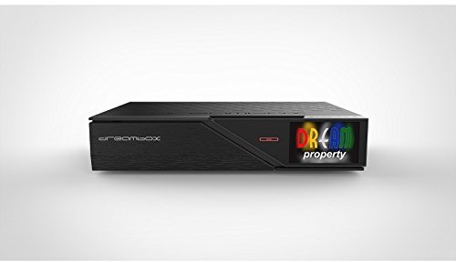 Dreambox DM900 UHD 4 K E2 Linux PVR 1 x FBC Twin DVB-S2 récepteur satellite Noir
