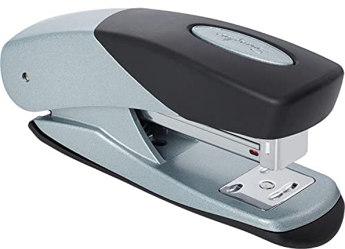 Swingline Stapler, 25 Sheets, Compact, Metal, Half Strip, Silver/Black (S7081026AZ)