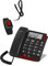 Telefono Anziani Amplificato Salvavita Telesalvavita Telesoccorso SOS Pendente Telecomando Bracciale Polso SalvaLaVita Emergenza Volume Amplificato Compatibile Apparecchi Acustici