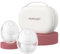 Momcozy Breast Pump Hands Free Mobile Style | M6, Wearable Breastfeeding Pump Ideal Rhythm for More Milk, DoubleFit Flange More Fit & Discreet with 3 Modes & 9 Levels, 24mm - 2 Pack Quill Gray