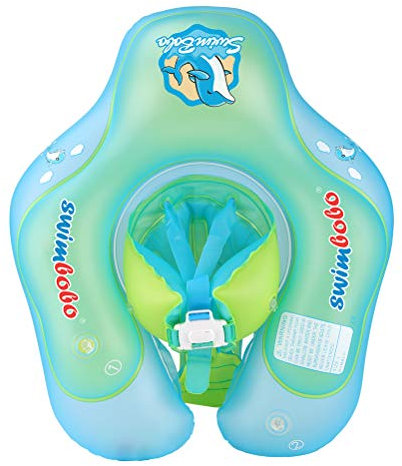 YOUWANLI Baby Schwimmfloat - Sicheres und lustiges Wassererlebnis für Säuglinge (Blau, S)