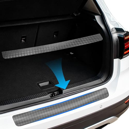 SHAOHAO Compatibile con VW T-Cross 2018-2026 Protezione paraurti Protezione antigraffio Pellicola protettiva per vernice Protezione bordo di carico Protezione bagagliaio TPU VW t Cross Accessori
