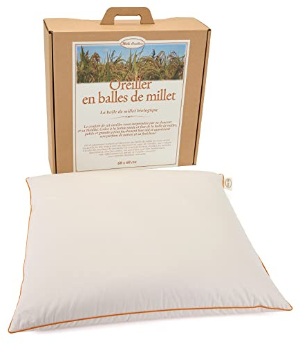Cuscino in palline di Millet - 60 x 60 cm
