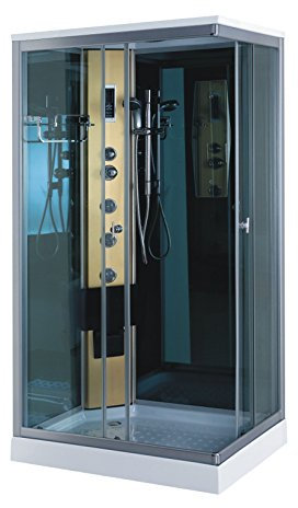 BOX DOCCIA IDROMASSAGGIO ARREDO BAGNO Mod. Portofino 100x70cm CON RADIO E LUCE NEW