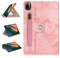 TOPCASE Funda para Xiaomi Mi Pad 5 / Mi Pad 5 Pro 11 pulgadas Tablet 2021 Release, TPU suave, puede girar 360 °, Smart Case, con soporte para lápiz y función atril, color rosa