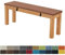 FIOVIP Bankauflage Bankkissen Sitzbankkissen 80X40X5CM Abnehmbar Waschbar Doppelt rutschfest Hochelastischer Geeignet für Gartenbänke, Schaukeln, Terrassen, Innenbänke(Braun)