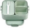 Mepal - Fiambrera Bento Take A Break midi - Lonchera Con Bento Box - Lunch Box para Sándwiches, Pequeños Tentempiés y Sobras - Merienda & Almuerzo - Con Compartimentos - 900 ml - Nordic Sage