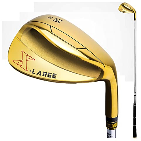 Golfkeile, Golfschläger-Set, Herren, rechte Hand, 56 60 Grad, CNC-gefräste Schlagfläche, rostfreier Schaft, Golfgeschenk, Gold