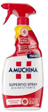 Amuchina Superfici Spray Disinfettante, 750 ml