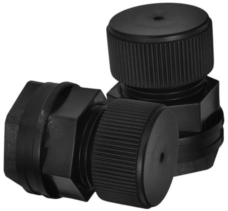 FONDOTIN 2pezzi Raccordo per Serbatoi da Pz Facile Installazione per Barili da Pioggia e Serbatoi Compatibile con Acquari e Rubinetti per Piscine