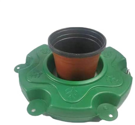 Ile flottante hydroponique pour – Anneau de pot de fleurs – Protection des pour écologiser la gestion des rivières