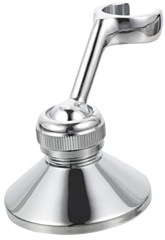 LALAFINA Soporte Para Cabezal De Ducha Metálico Base Giratoria Resistente y Duradera Accesorio Práctico Para Baño Instalación Sencilla Compatible Mayoría De Alcachofas De Ducha